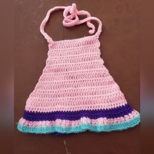 New handmade crocheted girl's top